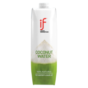 if泰国进口 if 椰子水 天然原味清甜不腻椰汁水 低糖0脂 NFC if椰子水1L*6瓶