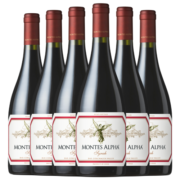 MONTES【蒙特斯官旗】智利原瓶进口红酒 蒙特斯montes欧法 西拉红葡萄酒750ml整箱装