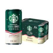 STARBUCKS 星巴克 星倍醇 浓咖啡饮料 经典浓郁 228ml*6