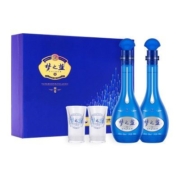 洋河 梦之蓝(M6)52度500ml*2瓶礼盒版正品精美送礼团聚绵柔型白酒