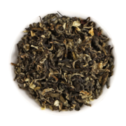 中能 茉莉花茶新茶浓香型绿茶叶新茶龙珠飘雪小针王儿女环白毫 口粮级茉莉花茶 125g * 2罐