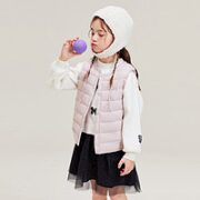 雪中飞 宝宝圆领轻薄羽绒马甲
