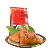 知味观鲜肉馅粽子 中华老字号 散装大猪肉粽 手工粽280g2只