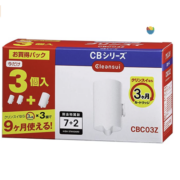 Cleansui 可菱水 净水器 滤芯 替换用 3个装 增量包 CB系列 CBC03Z