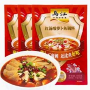 超级补贴：乌江 红汤酸萝卜鱼调料酱料 400g*3袋
