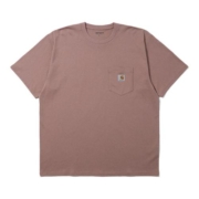 Carhartt WIP短袖T恤男装春夏经典LOGO标签口袋宽版卡哈特171068F