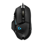 PLUS会员：logitech 罗技 G502hero 有线鼠标