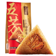 需抢券：五芳斋 中华老字号 嘉兴粽子特产100g*2只袋装 美味猪肉粽200g