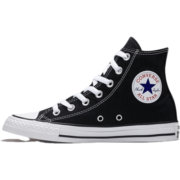 匡威（Converse）帆布鞋男鞋女鞋经典款学生情侣常青款all star复古低帮休闲鞋 常青款黑色101010 35-3