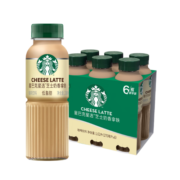 星巴克(Starbucks)星选 芝士奶香拿铁270ml*6瓶 咖啡饮料即饮(新老包装随机发货)