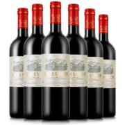 甘邑庄园 城堡 法国 干型 红葡萄酒 6瓶*750ml套装