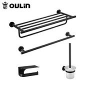 OULIN 欧琳 JD802 304不锈钢卫浴四件套