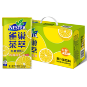 Nestle  雀巢  茶萃柠檬冻红茶果汁茶饮料 250ml*24包 整箱