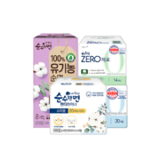 Kleannara 可绿纳乐 Dear Skin 迪尔丝沁 ZERO日有机纯棉卫生巾 62片