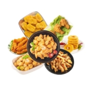 大用（DOYOO）冷冻 炸鸡小食半成品鸡米花 炸鸡 1480g小食桶