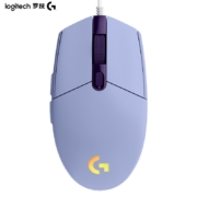 再降价、PLUS会员：logitech 罗技 G102 二代 有线鼠标 8000DPI 紫