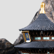 千年榫营造积木重檐亭中国古典建筑榫卯拼插积木桌面摆件模型