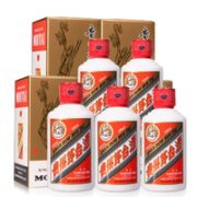 MOUTAI 茅台 贵州茅台酒酱香型白酒53度100mL*5瓶