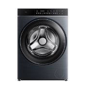 PLUS会员：TCL 超薄彩屏 G100T7-DI 直驱洗烘一体机 10kg 苍鸾青