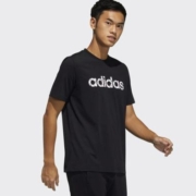 adidas 阿迪达斯 男款圆领运动T恤 H45109