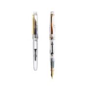 PILOT 百乐 钢笔 FP-78G+ 透明 F尖 单支装