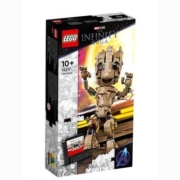 LEGO乐高 76217格鲁特 漫威银河护卫队 益智拼搭积木