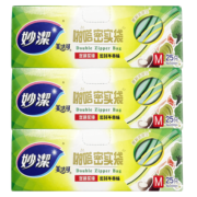 妙洁 啪嗒密实袋食品密封保鲜袋加厚防水双链条储奶袋保鲜袋 中号25只装*3盒