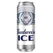 Budweiser/百威啤酒冰啤500ml*18听清爽醇正大罐整箱官方包邮