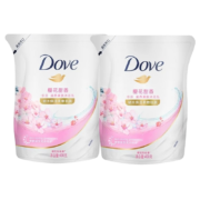 京喜特价：Dove 多芬 沐浴露 樱花甜香补充包 400g*2包