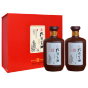 孔府家 儒雅礼盒 浓香型白酒52度 500ml*2瓶（新老包装） 节日礼物
