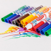 Crayola 绘儿乐 The Big 可水洗大号马克笔40色套装