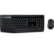 罗技（Logitech） MK345无线键鼠套装 家用办公 笔记本外接 带掌托 无线键盘鼠标套装 MK345 无线键鼠套装