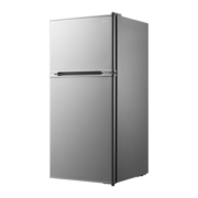 美的（Midea） 冰箱112升双开门双温保鲜冷冻分区小型冰箱迷你家用租房公寓节能低音电冰箱 【双开门112L电冰箱】