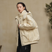 2日10点：TANBOER 坦博尔 女士工装风羽绒服 TB3315807262