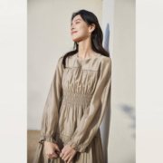 DUIBAI 对白 女士长款连衣裙 DDQ024W