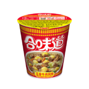 合味道日清 海鲜风味方便面多口味 桶装速食方便面泡面 合味道五香牛肉77g