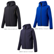迪桑特（DESCENTE）连帽长袖混合夹克 (DBX-3605LB) 黑色x金色 L