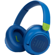 JBL JR460NC头戴式降噪儿童蓝牙耳机 英语网课教育学习无线麦克风学生耳机低分贝 通用华为苹果 新升级降噪蓝牙耳机湖水蓝