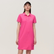 E·LAND 衣恋 女生POLO领连衣裙 EEOMD6301I25