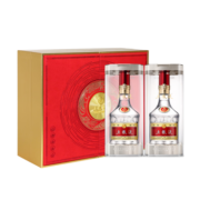 五粮液 第八代普五 浓香型白酒 52度 500ml*2瓶 礼盒装