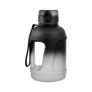 京东京造 黑白渐变tritan运动水壶情人节礼物 大容量吨桶健身水杯1600ml