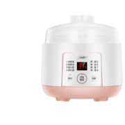 美的（Midea）电炖锅 隔水炖煲汤锅 七大烹饪功能电砂锅 白瓷内胆 防干烧迷你电炖盅 DZ08Easy101
