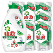 碧浪 Ariel洗衣液强去渍杀除抑菌洁净10斤（ 2kg*1瓶+500g*6袋）