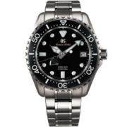 GrandSeiko冠蓝狮大精工gs官方直营钛夜光潜水运动男表SBGA231G