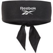 Reebok 锐步护头带运动健身头巾绑带式健身吸汗篮球网球跑步男女发带 黑色