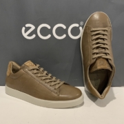 ECCO 爱步 Street Lite街头轻巧 男士真皮休闲板鞋 521304