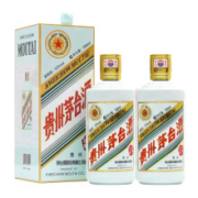 京东百亿补贴：MOUTAI 茅台 贵州茅台酒兔年生肖酱香型白酒53度500mL*2瓶