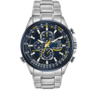 国内3890元！Citizen 西铁城 蓝天使 AT8020-54L 三眼光动能六局电波男表  直邮含税到手￥2609.52