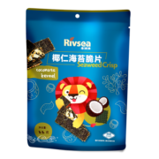 禾泱泱椰仁海苔脆片 儿童零食 甄选海味非油炸  便携袋装22g