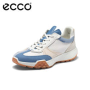爱步（ECCO）运动鞋男 2023年新款潮流网面老爹鞋男 复古跑鞋525004 彩色/复古蓝52500460645 41